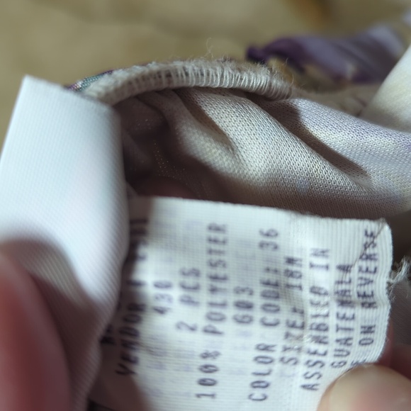 Vintage Haband for Her 2pc top and skirt plus size - Picture 9 of 10